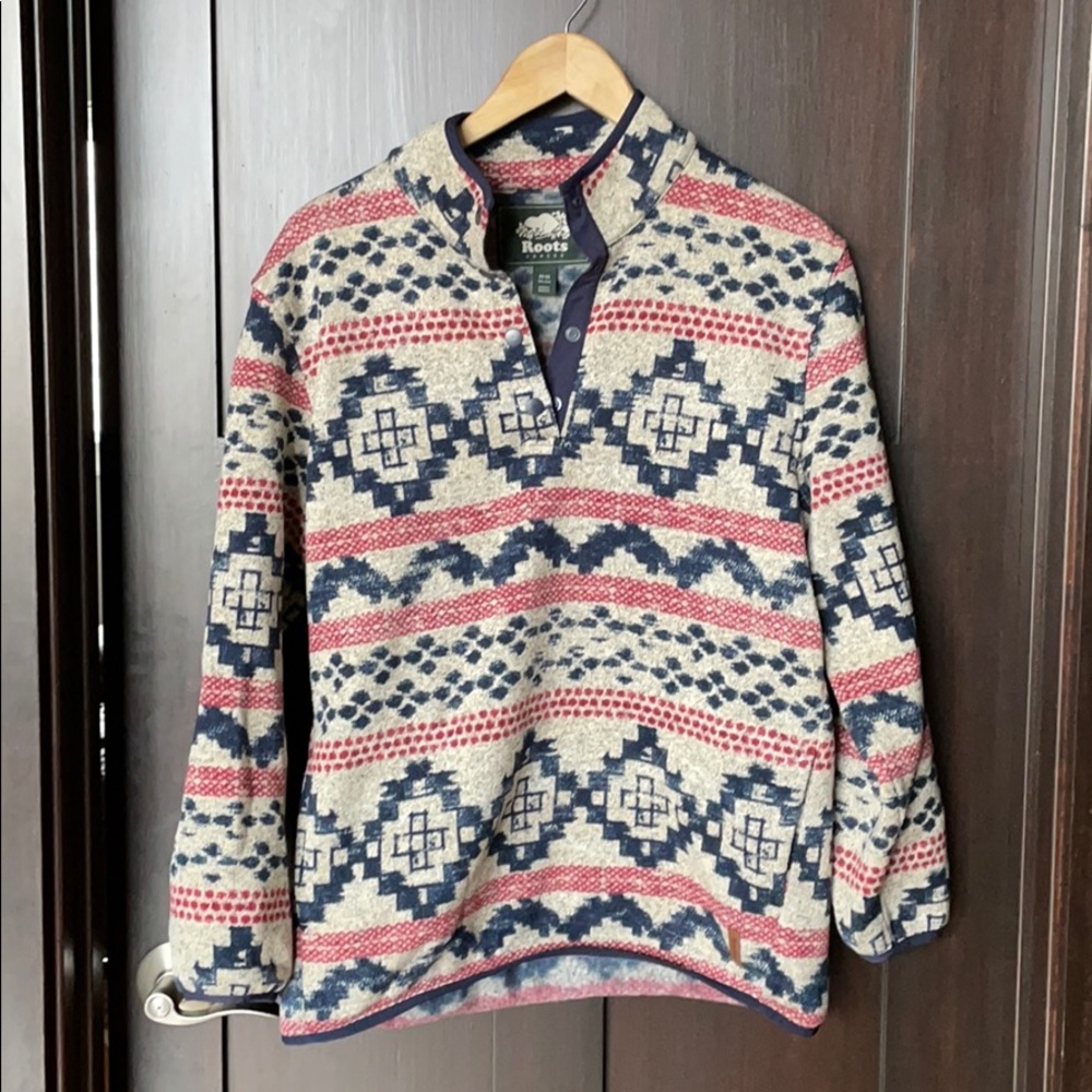 ROOTS Quarter Zip Fleece